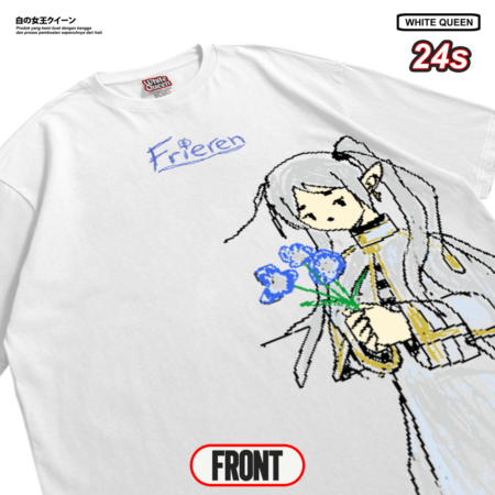 Kaos frieren Coret2 Anime Sousou no Frieren - Cotton 24s